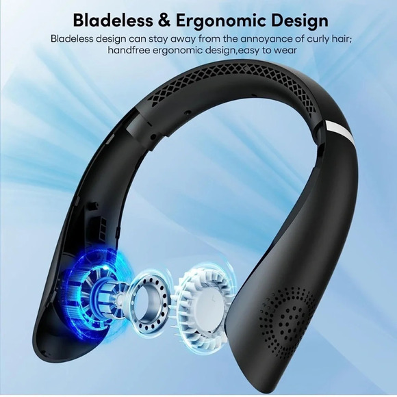 NIB Portable Neck Fan - Picture 11 of 12